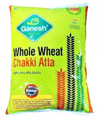 Ganesh Whole Wheat Chakki fresh Atta buy near your locality