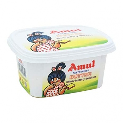 Amul Butter Pasteurized 200 gm Tub order now