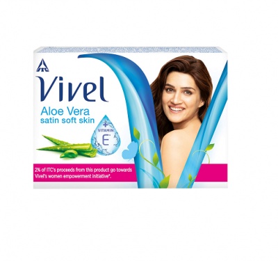 Vivel aloe vera bathing soap 150g pack of 4 for soft skin buy in sodepur