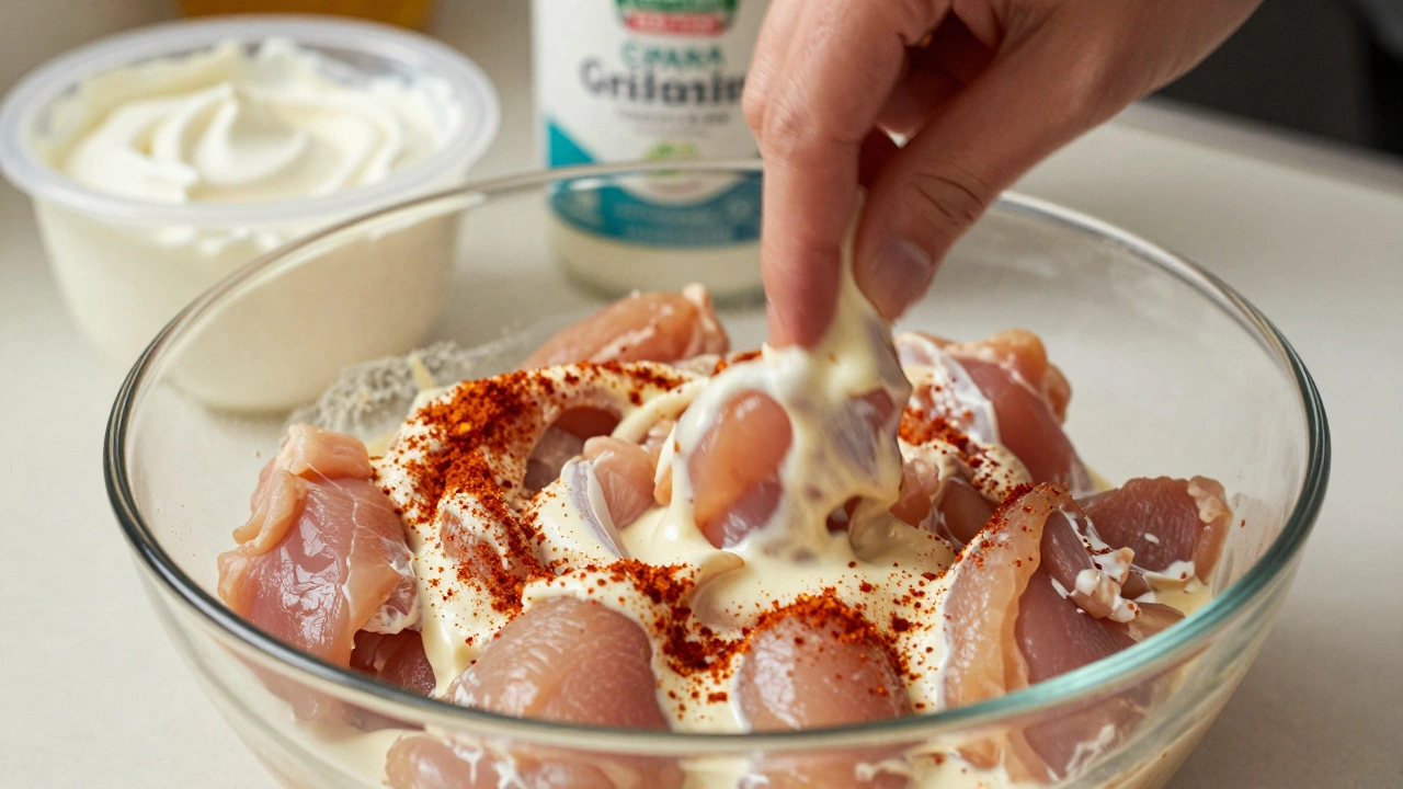 Sour Cream vs. Greek Yogurt for Tandoori Chicken: The Ultimate Marinade Swap