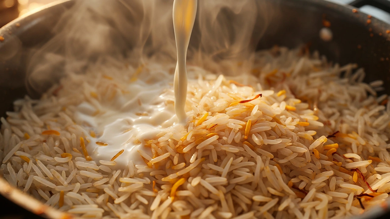 Why Milk in Biryani? The Science Behind Creamy Rice